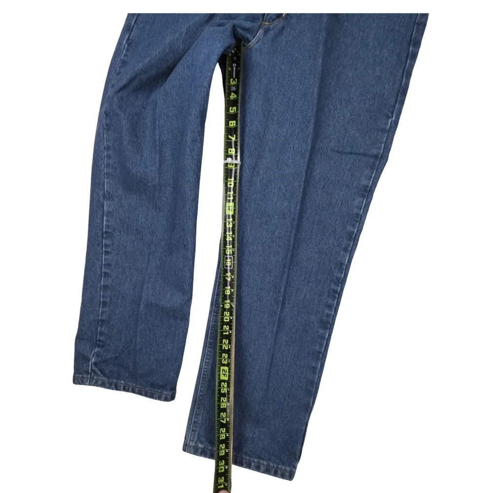 Carhartt FR Jeans Mens 38x30 Blue Denim Flame Resistant FRB160 DNM Work Pants PP
